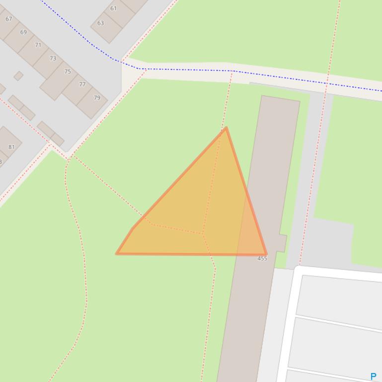 Kaart van postcodegebied 6834BK.