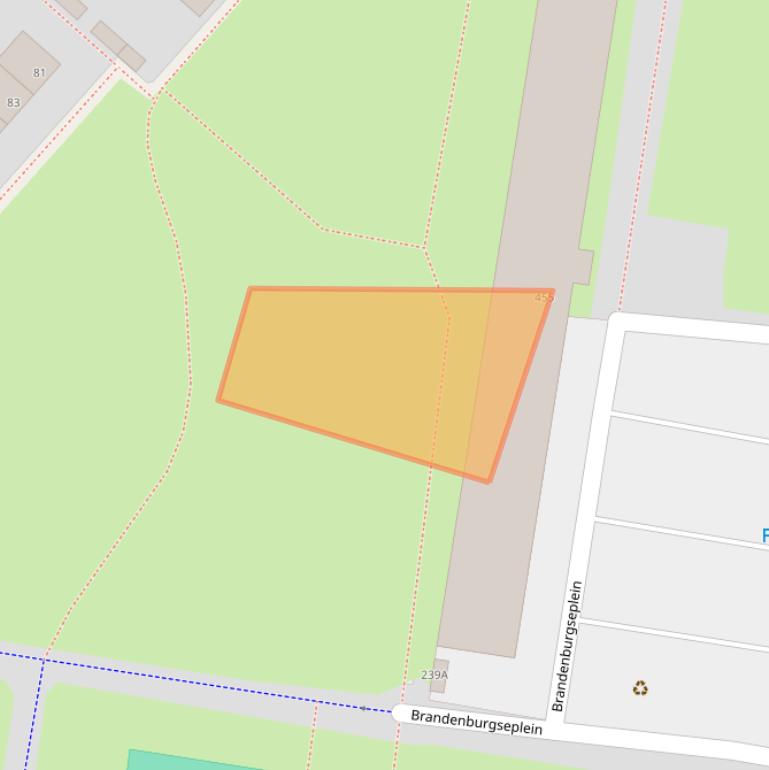 Kaart van postcodegebied 6834BL.