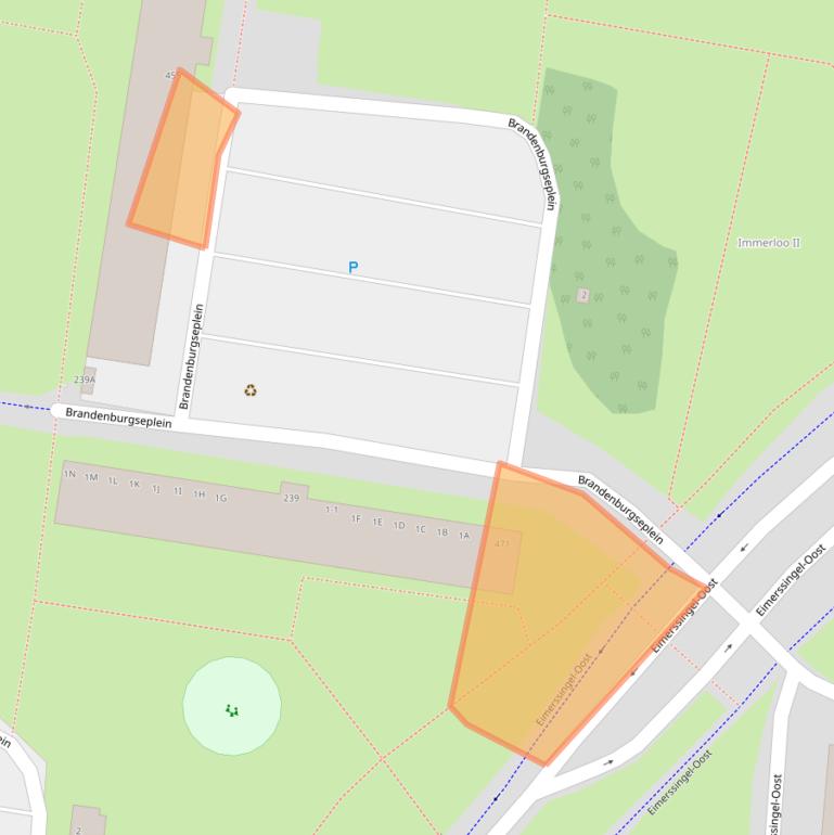 Kaart van postcodegebied 6834BM.