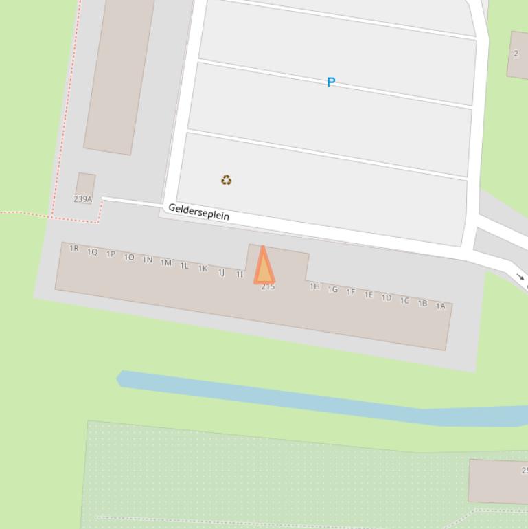 Kaart van postcodegebied 6834CD.