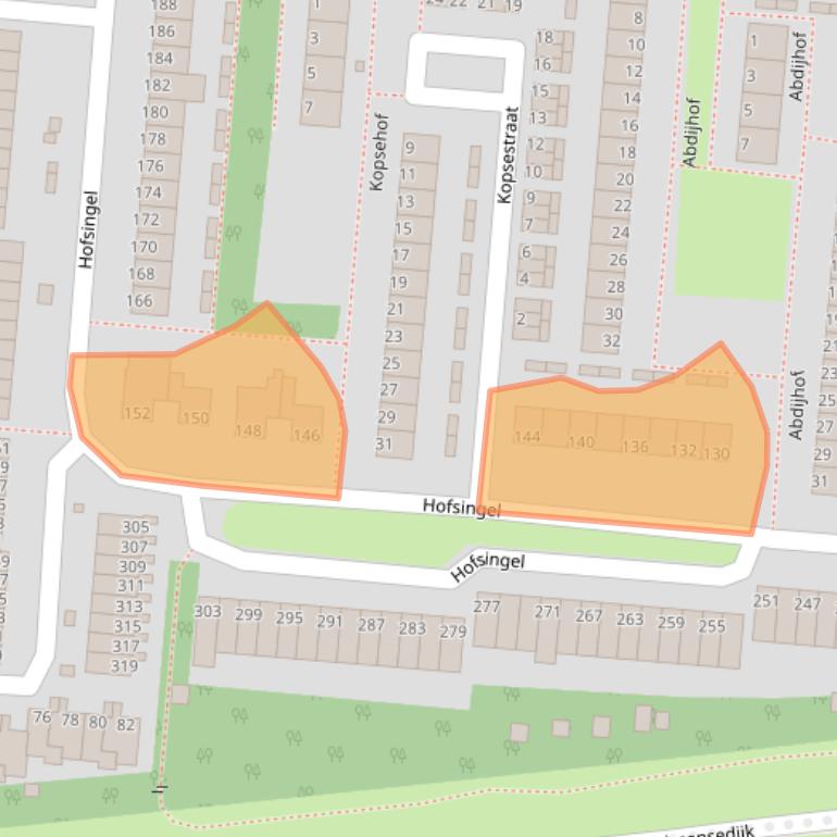 Kaart van postcodegebied 6834GP.