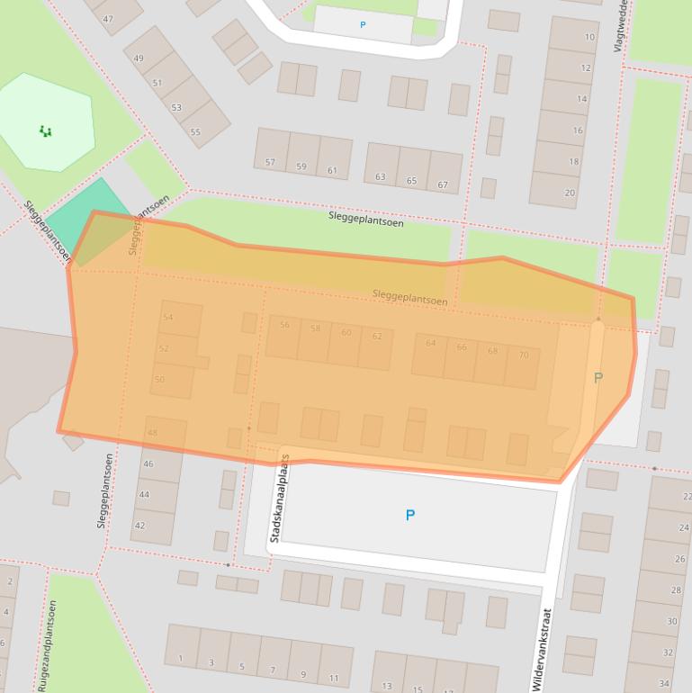 Kaart van postcodegebied 6835AK.