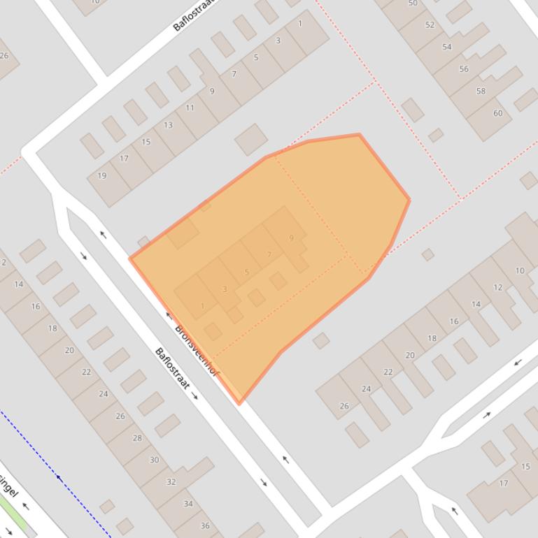 Kaart van postcodegebied 6835DC.