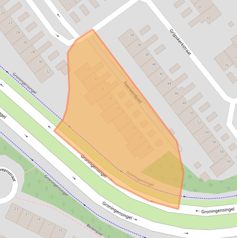 Kaart van postcodegebied 6835DK.
