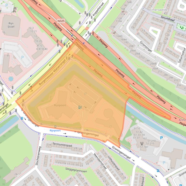 Kaart van postcodegebied 6835EA.