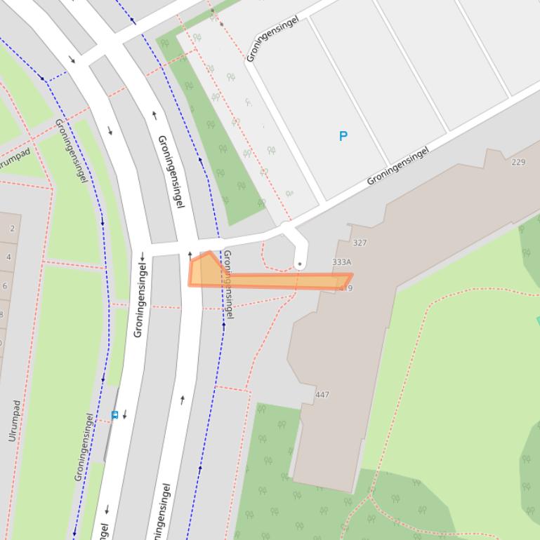 Kaart van postcodegebied 6835EP.