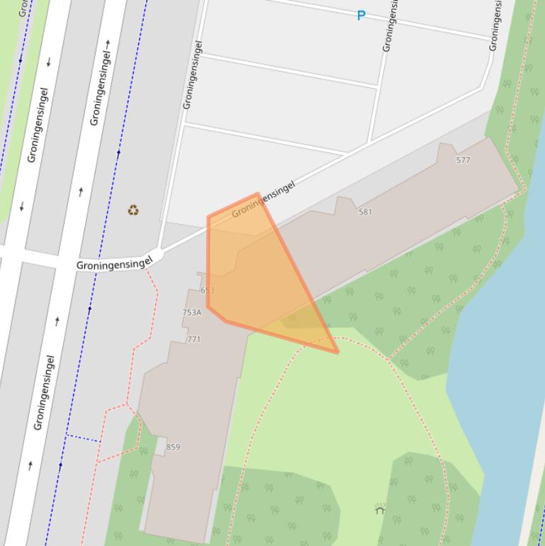 Kaart van postcodegebied 6835GB.