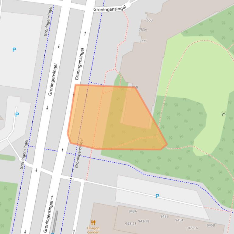 Kaart van postcodegebied 6835GK.