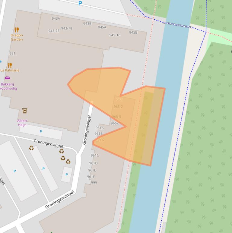 Kaart van postcodegebied 6835GM.