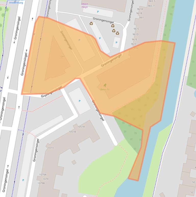 Kaart van postcodegebied 6835GN.