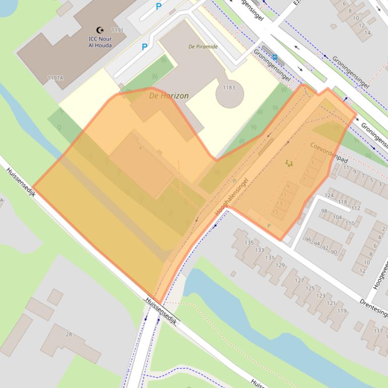 Kaart van postcodegebied 6835GR.