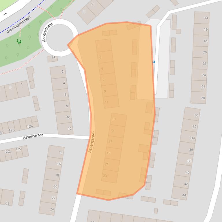 Kaart van postcodegebied 6835HA.