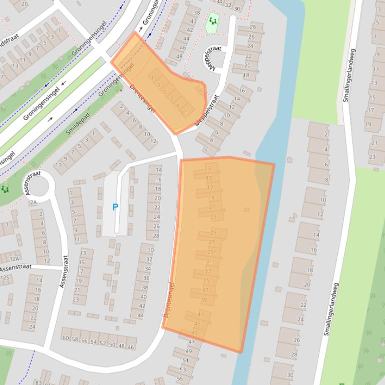 Kaart van postcodegebied 6835HG.