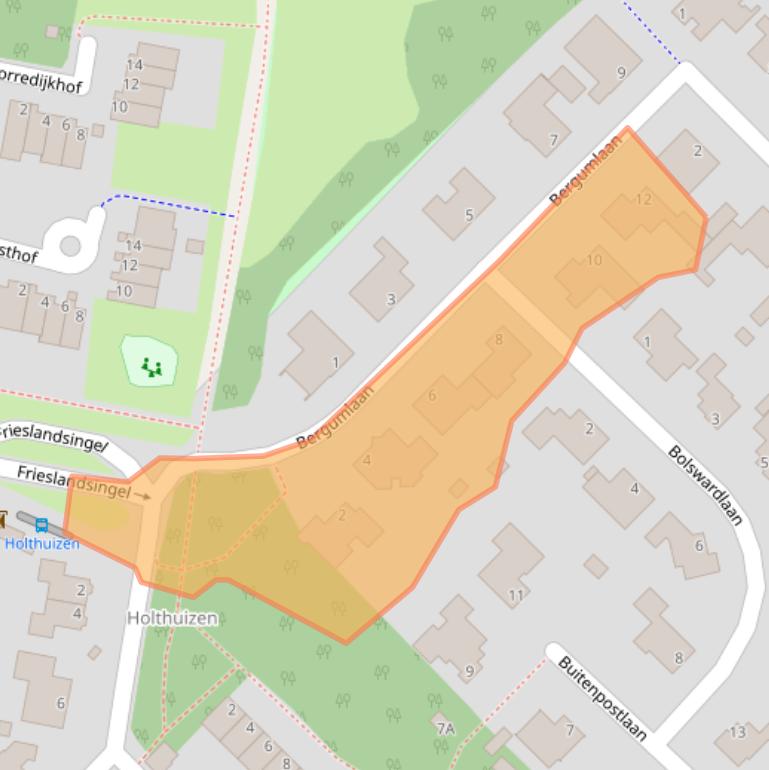 Kaart van postcodegebied 6835JR.
