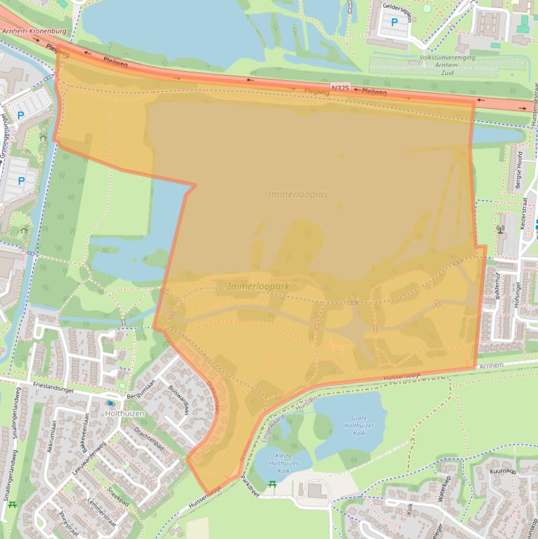 Kaart van postcodegebied 6835JW.