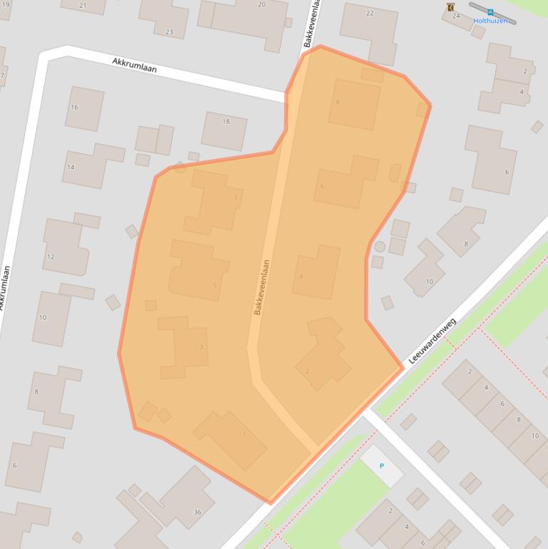 Kaart van postcodegebied 6835JZ.