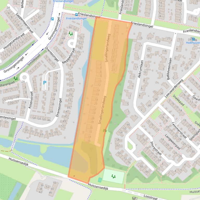 Kaart van postcodegebied 6835KB.