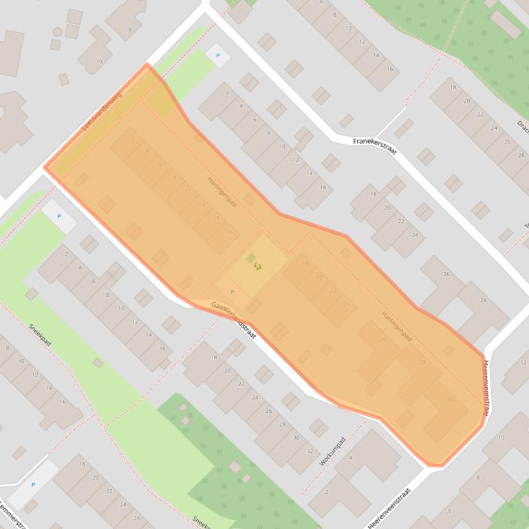 Kaart van postcodegebied 6835KG.