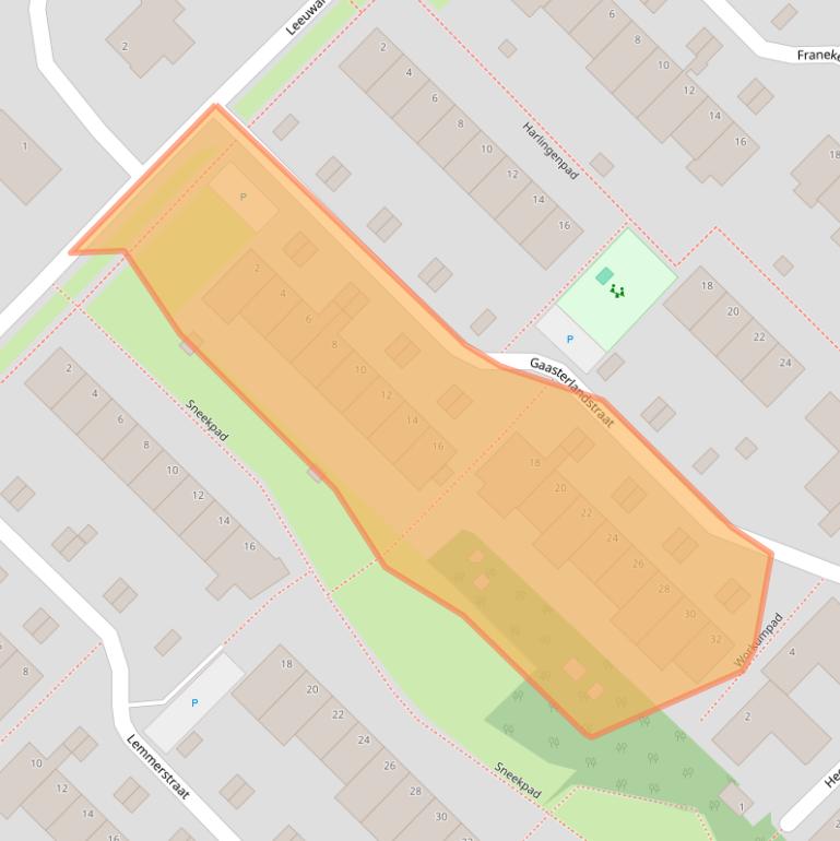 Kaart van postcodegebied 6835KH.