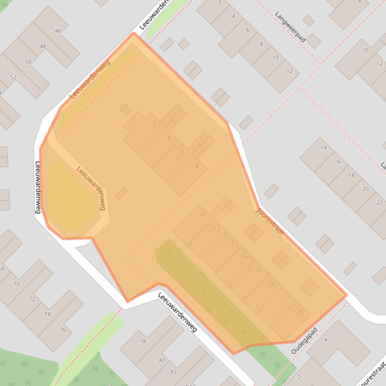 Kaart van postcodegebied 6835KT.