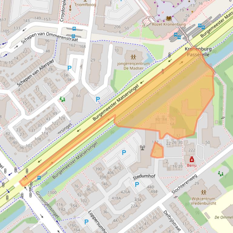 Kaart van postcodegebied 6835MG.