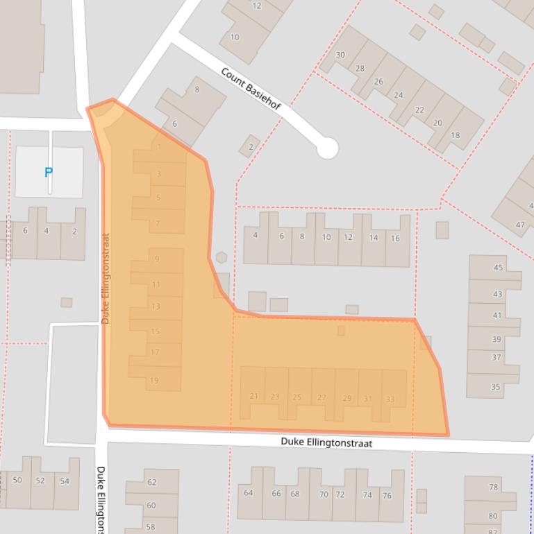 Kaart van postcodegebied 6836CC.