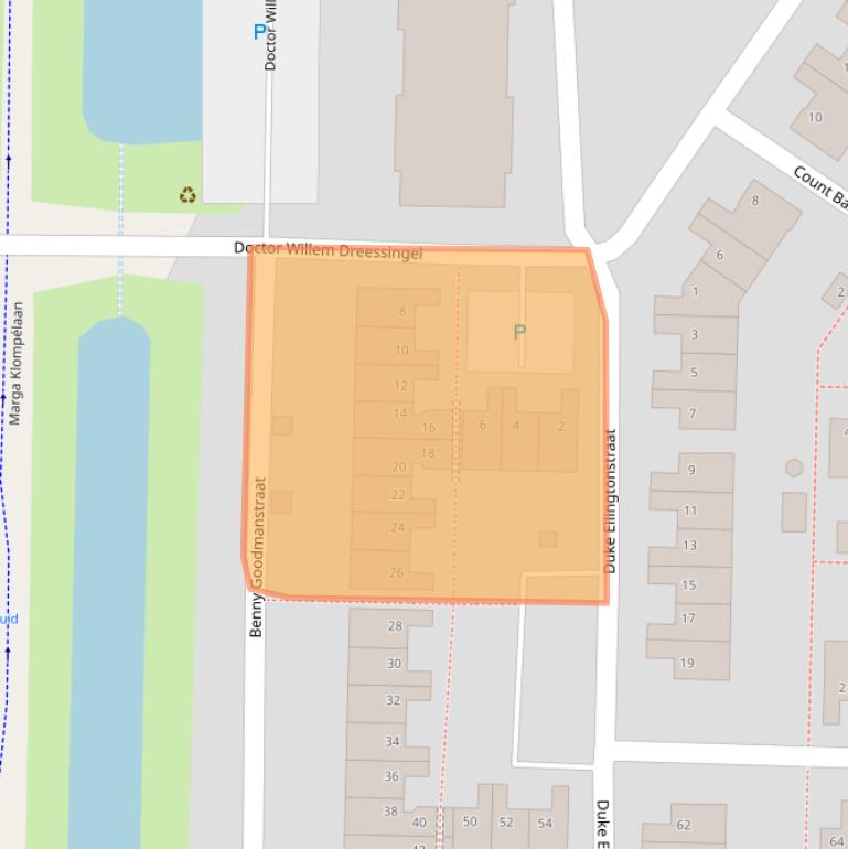 Kaart van postcodegebied 6836CE.