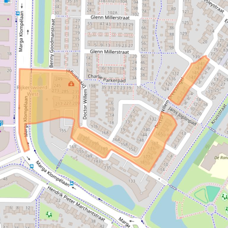 Kaart van postcodegebied 6836CS.