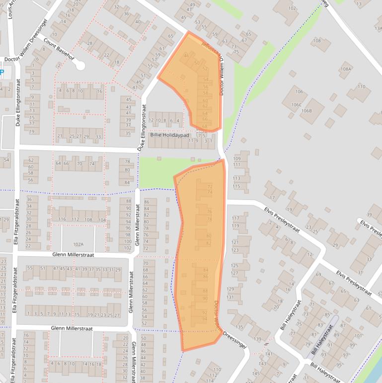Kaart van postcodegebied 6836CV.
