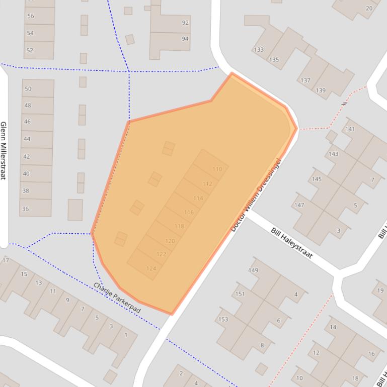 Kaart van postcodegebied 6836CW.