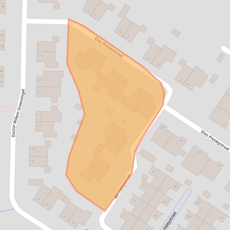 Kaart van postcodegebied 6836DA.