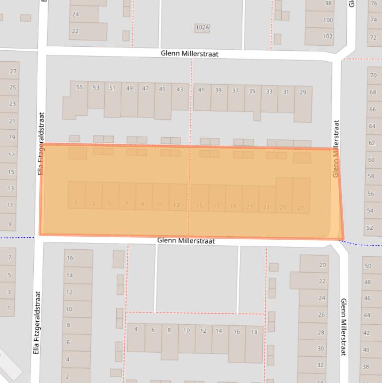 Kaart van postcodegebied 6836DS.