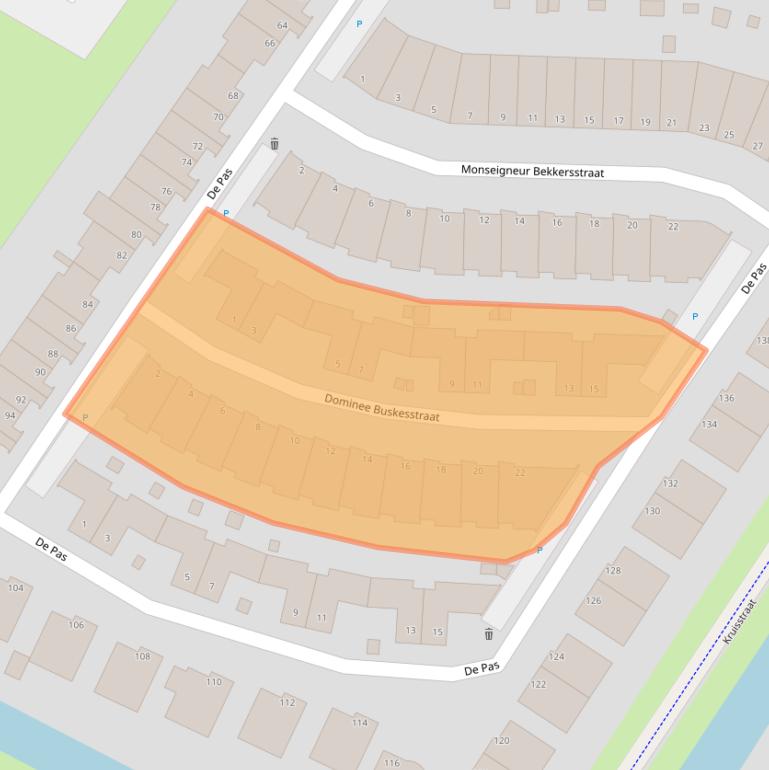 Kaart van postcodegebied 6836HL.