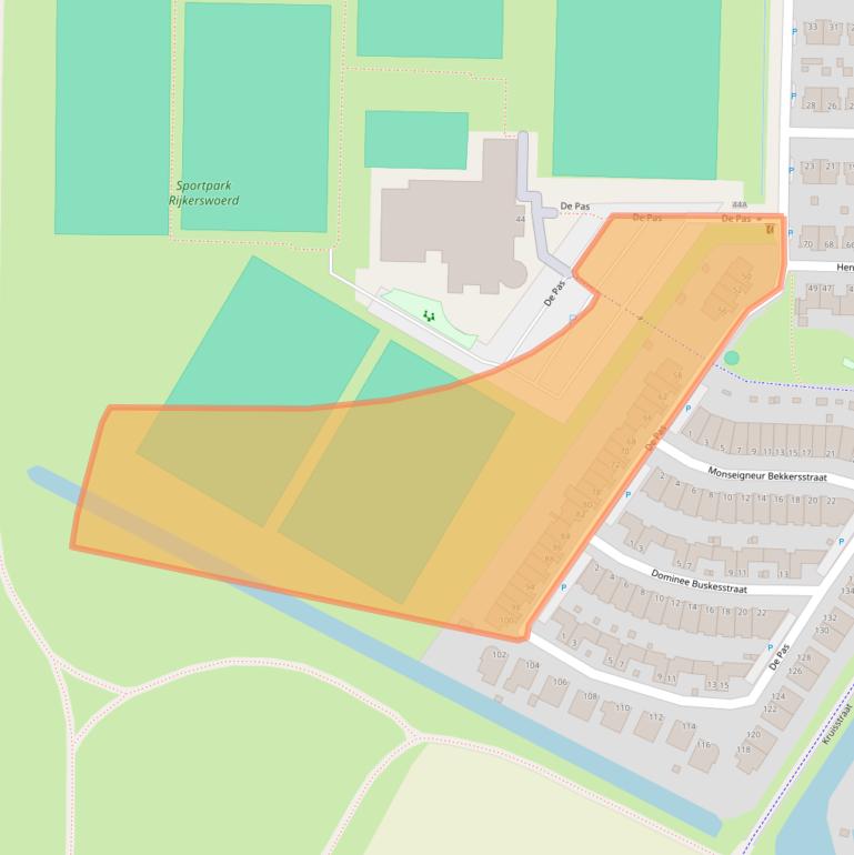 Kaart van postcodegebied 6836HM.