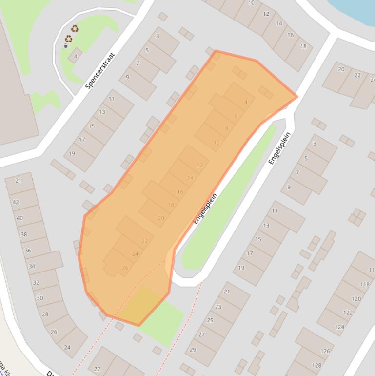 Kaart van postcodegebied 6836JG.