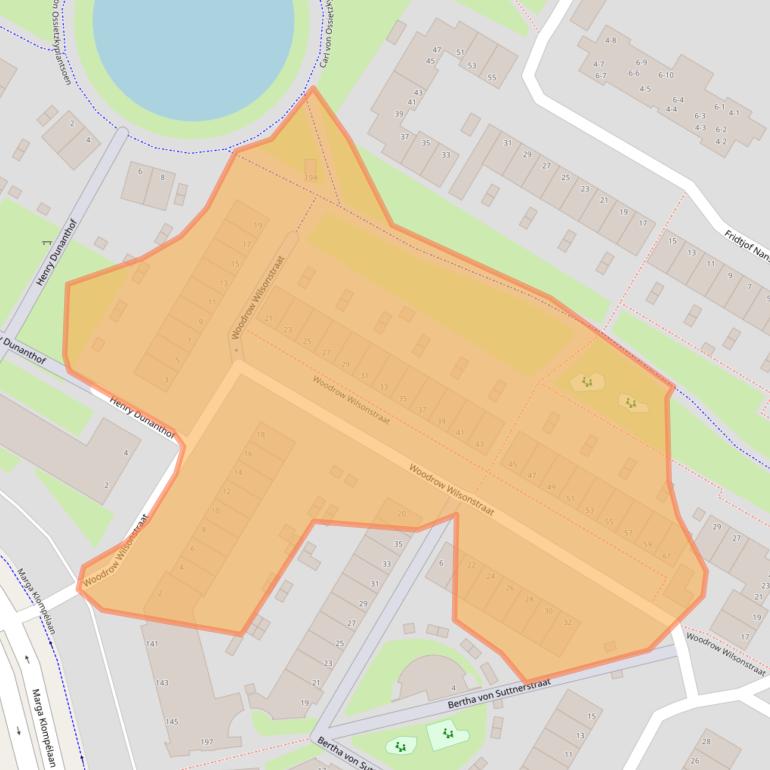 Kaart van postcodegebied 6836KK.