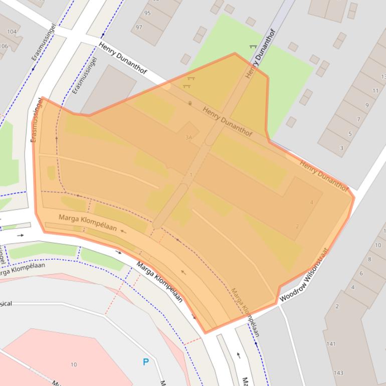 Kaart van postcodegebied 6836KR.