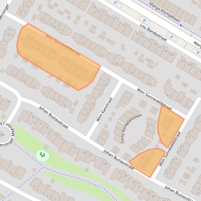 Kaart van postcodegebied 6836MC.