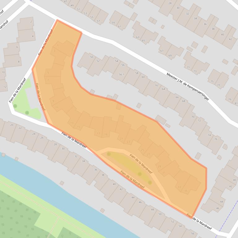 Kaart van postcodegebied 6836MS.