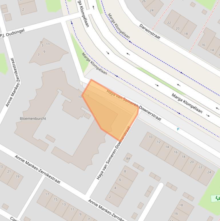 Kaart van postcodegebied 6836RG.