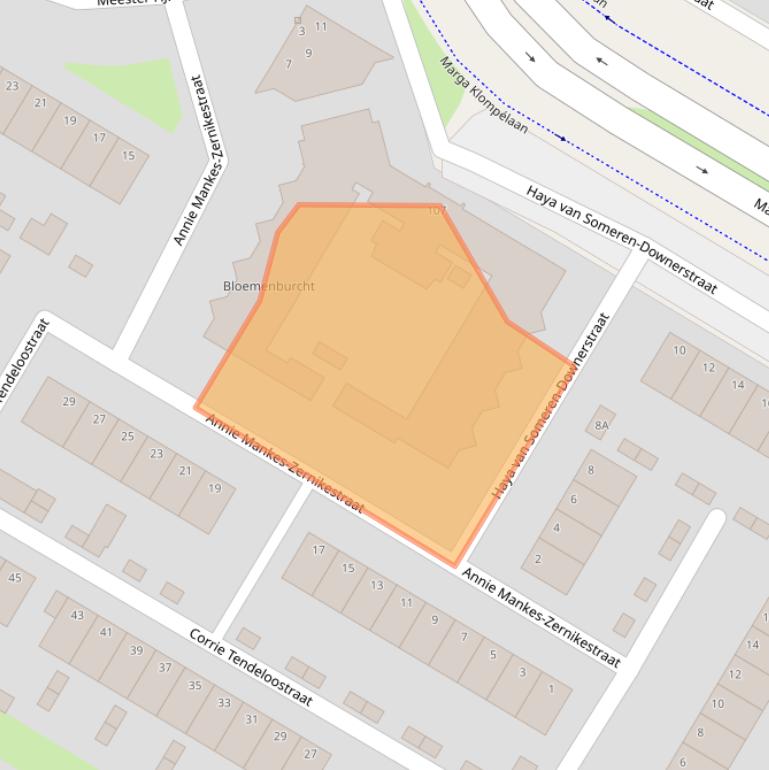 Kaart van postcodegebied 6836RJ.