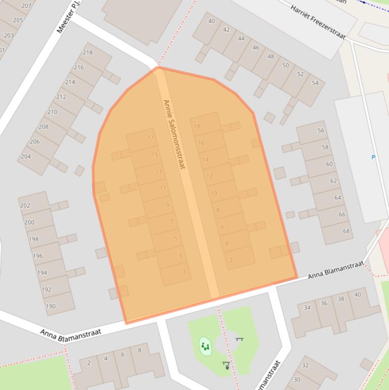 Kaart van postcodegebied 6836RR.