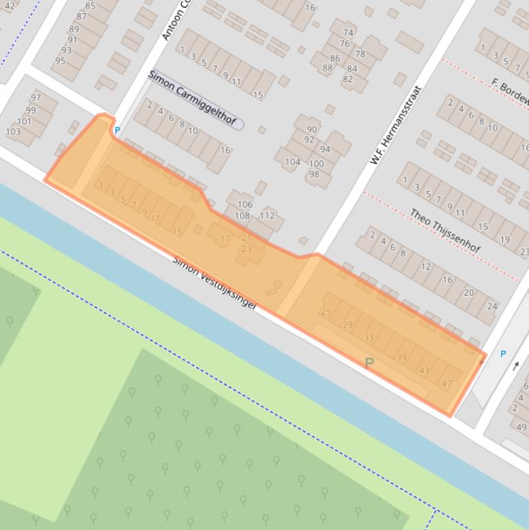 Kaart van postcodegebied 6836SB.