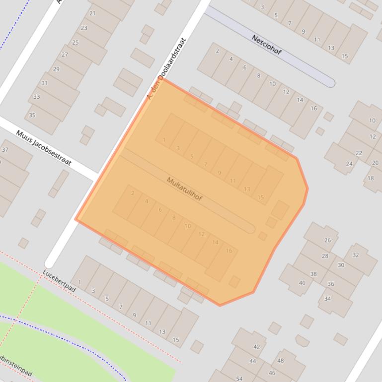 Kaart van postcodegebied 6836SJ.