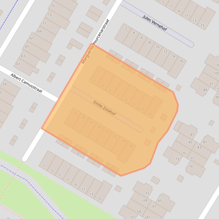 Kaart van postcodegebied 6836TC.