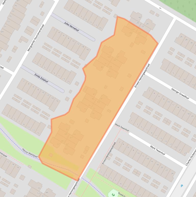 Kaart van postcodegebied 6836TK.