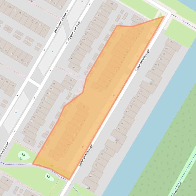 Kaart van postcodegebied 6836VB.