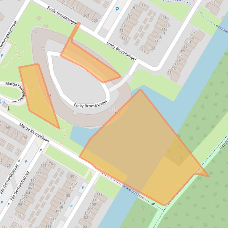 Kaart van postcodegebied 6836VH.