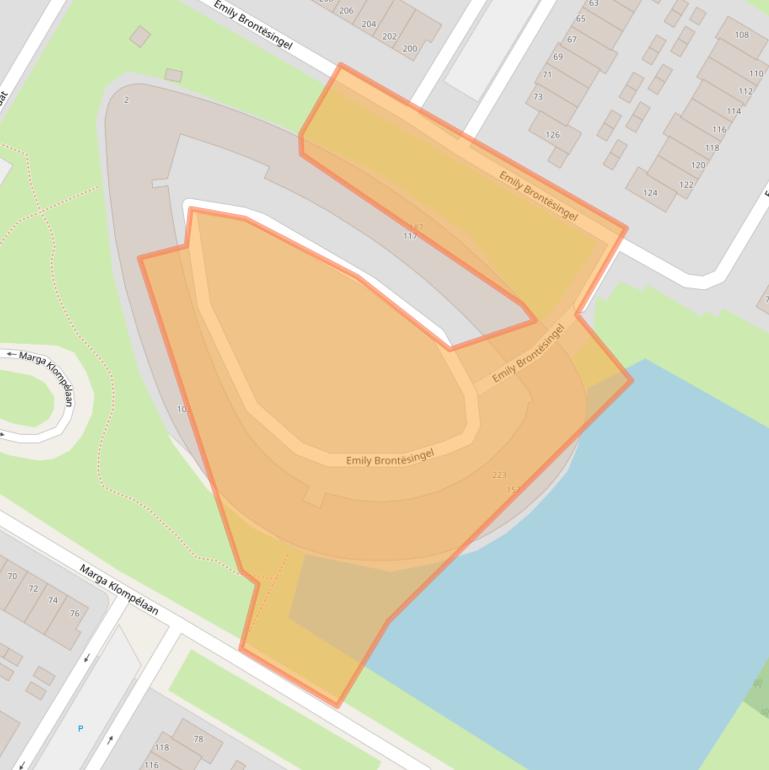 Kaart van postcodegebied 6836VJ.