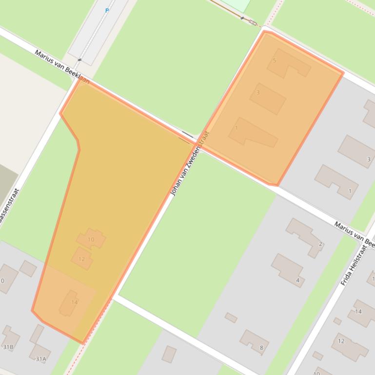 Kaart van postcodegebied 6836WE.